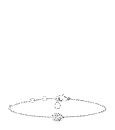 BOUCHERON EXTRA SMALL WHITE GOLD AND DIAMOND SERPENT BOHÈME MOTIF BRACELET