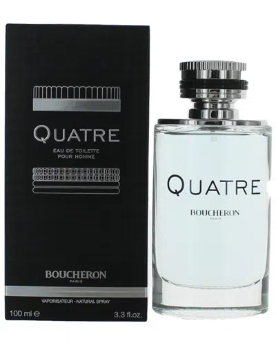 BOUCHERON BOUCHERON MEN'S QUATRE 3.4OZ EDT SPRAY