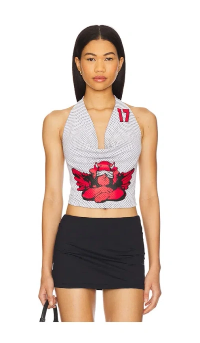 BOYS LIE HALTER BULLS TOP JERSEY