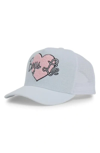 BOYS LIE BOYS LIE YOURS TRULY TRUCKER HAT