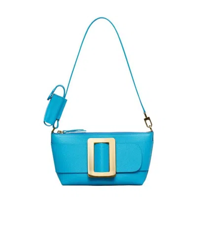 BOYY BOYY BUCKLE POCHETTE EPSOM CROSSBODY BAG