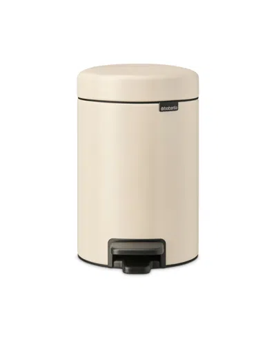 BRABANTIA NEW ICON STEP ON TRASH CAN, 0.8 GALLON, 3 LITER