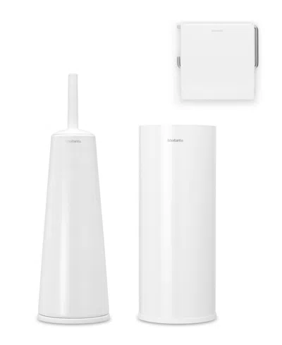 BRABANTIA RENEW TOILET ACCESSORY SET OF 3