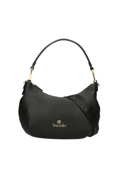 BRACCIALINI WOMEN'S SHOULDER BAG BRACCIALINI B17952YY-100 BLACK