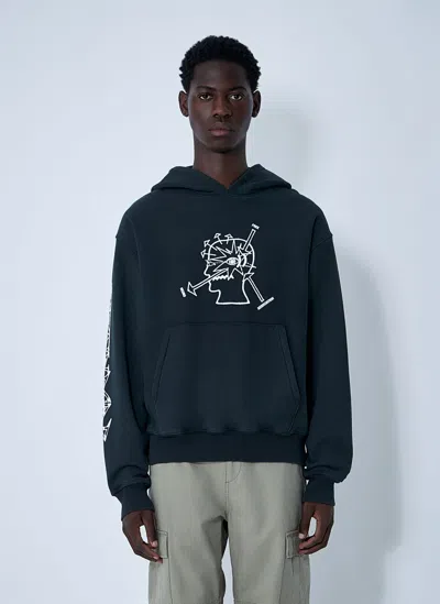 BRAIN DEAD HOODED SWEATSHIRT