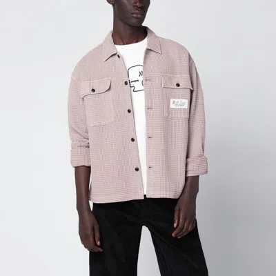 BRAIN DEAD SAND-COLORED HONEYCOMB SHIRT