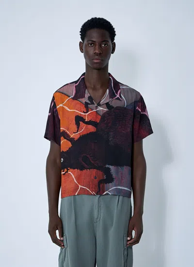 BRAIN DEAD SPIRAL ORB SHIRT