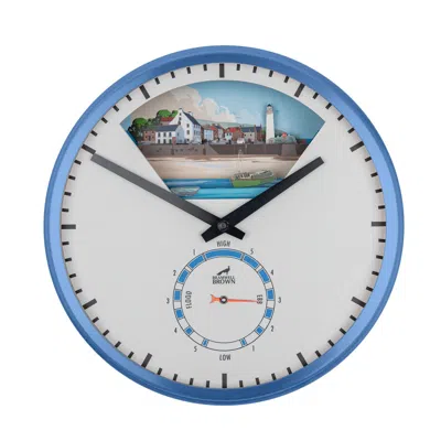 BRAMWELL BROWN CLOCKS TIDE CLOCK - SUMMER BLUE