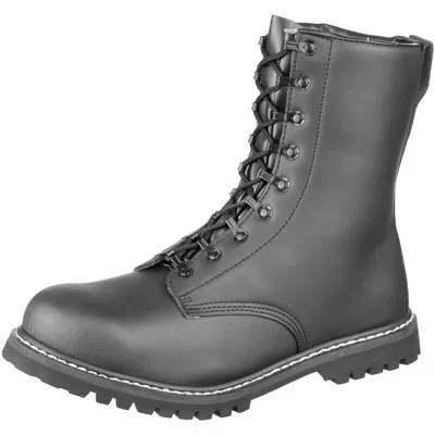 BRANDIT BRANDIT MILITÄR BEKÄMPFEN PARA STIEFEL STAHL CUP SECURITY LEDER SCHUHE SCHWARZ