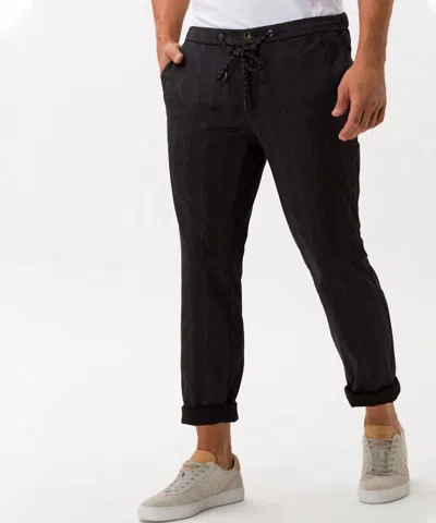 BRAX MEN'S J-TECH DRAWSTRING JOGGER IN BLACK