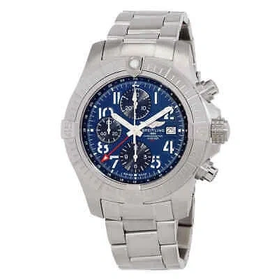 BREITLING BREITLING AVENGER CHRONOGRAPH GMT AUTOMATIC BLUE DIAL MEN'S WATCH A24315101C1A1