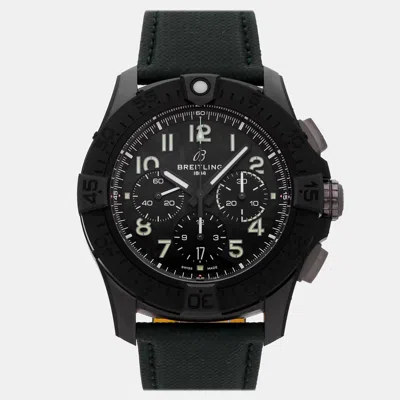 BREITLING SUPER AVENGER B01 CHRONOGRAPH NIGHT MISSION SB0148101B1X1 AUTOMATIC BLACK TITANIUM MEN'S WRISTWATCH 