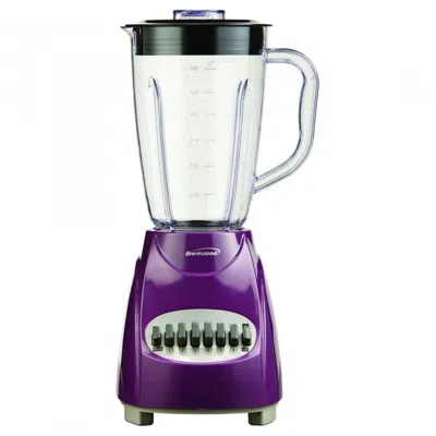 BRENTWOOD BRENTWOOD JB220PR 12 SPEED BLENDER PLASTIC JAR - PURPLE