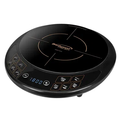 BRENTWOOD BRENTWOOD TS-391 SINGLE ELECTRIC INDUCTION COOKTOP, BLACK