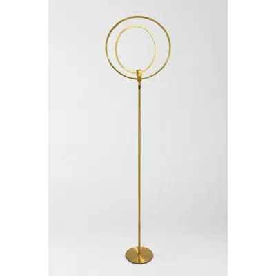 BRIGHTECH BRIGHTECH ECLIPSE 79" LED INDUSTRIAL DIMMABLE FLOOR LAMP WITH 2 HEIGHT ADJUSTABLE ORBITAL HEADS