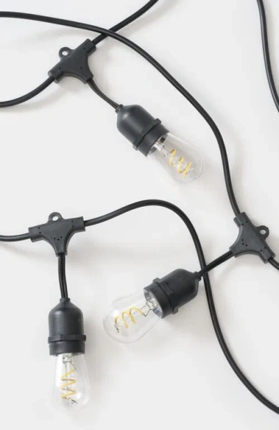 BRIGHTECH BRIGHTECH 48 FT, 15‑LIGHT PLUG‑IN HEAVY DUTY LED OUTDOOR STRING LIGHTS, WEATHERPROOF SPIRAL FILAMENT