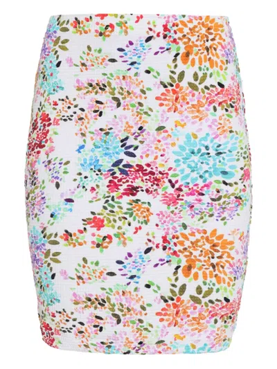 BRIGITTE FLORAL-PRINT MINI SKIRT