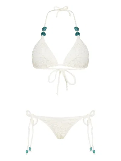 BRIGITTE LACE-DETAILING BIKINI