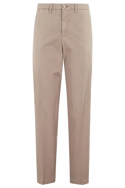 BRIGLIA BRIGLIA CROPPED HIGH-WAISTED JEANS WITH BELT LOOPS