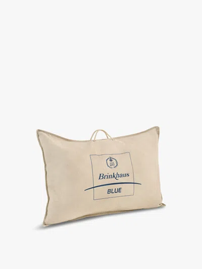 BRINKHAUS BLUE DOWN MEDIUM PILLOW