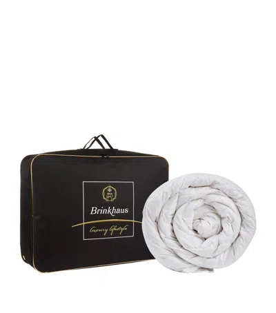 BRINKHAUS SUPER KING 90% HUNGARIAN NEW WHITE GOOSE DOWN DUVET