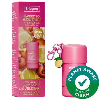 BRIOGEO STYLE + TREAT HAIR SLEEK STICK + LIMITED EDITION KEY CHAIN GIFT SET