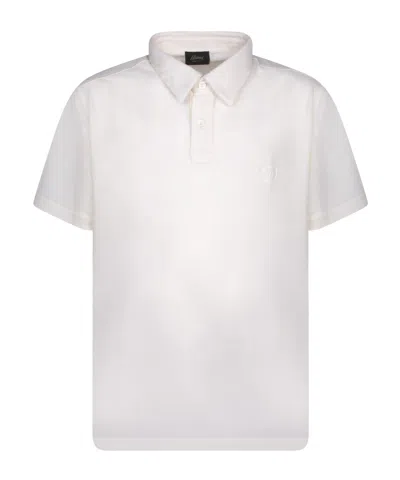 BRIONI BRIONI GOLF LOGO TECH POLO SHIRT