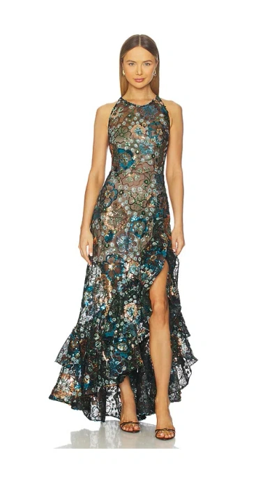 BRONX AND BANCO SICILIA SEQUIN MAXI DRESS