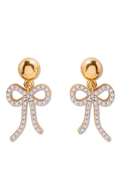 BROOK & YORK BROOK AND YORK ADELINE BOW DROP EARRINGS