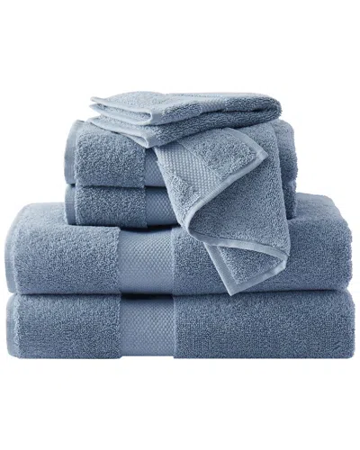 BROOKLYN LOOM BROOKLYN LOOM SOLID TURKISH COTTON 6PC TOWEL SET