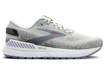 BROOKS ARIEL GTS 24 (WOMEN'S) SNEAKERS IN MERCURY/EBONY/SWEET LAVENDER