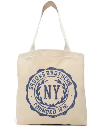 BROOKS BROTHERS MEN'S TRIBECA TEXTILE TOTE BAG