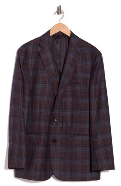 BROOKS BROTHERS BROOKS BROTHERS PLAID NOTCH LAPEL WOOL SPORT COAT