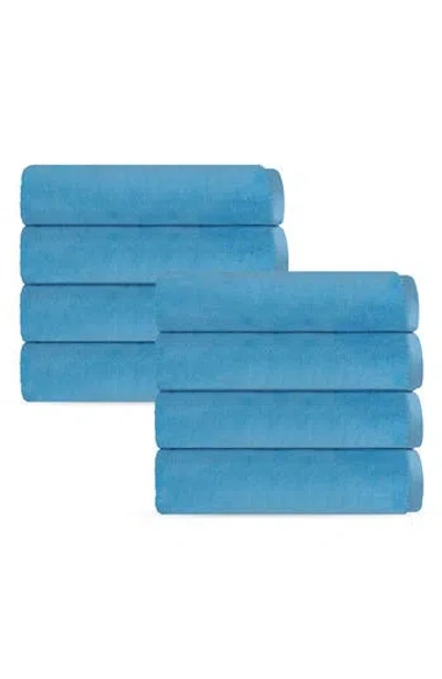 BROOKS BROTHERS BROOKS BROTHERS PURESOFT 8-PIECE TURKISH COTTON HAND TOWEL SET