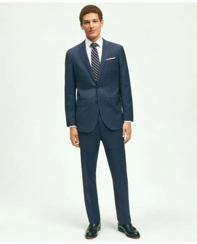 BROOKS BROTHERS SLIM FIT WOOL CHECKED 1818 SUIT