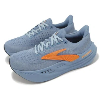 BROOKS ENGLAND BROOKS GLYCERIN MAX COUNTRY BLUE SKY ORANGE MEN ROAD RUNNING SHOES 1104471D-428