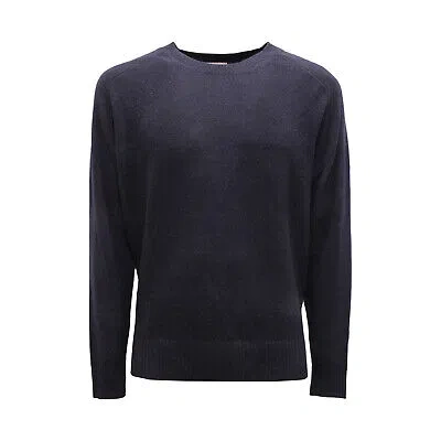 BROOKSFIELD 9587AV MAGLIONE UOMO BROOKSFIELD MAN CASHMERE SWEATER BLUE