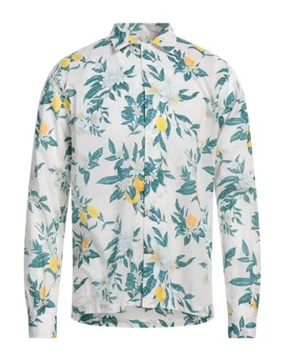 BROOKSFIELD BROOKSFIELD MAN SHIRT DEEP TEAL SIZE XXL COTTON