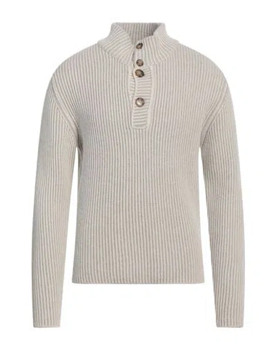 BROOKSFIELD BROOKSFIELD MAN TURTLENECK LIGHT GREY SIZE 46 VIRGIN WOOL, ACRYLIC, ALPACA WOOL, WOOL