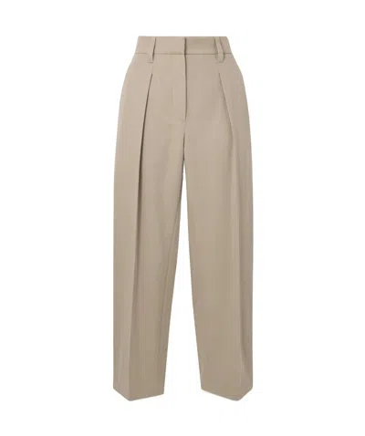 BRUNELLO CUCINELLI BRUNELLO CUCINELLI STRAIGHT-LEG PLEAT-DETAILED PANTS