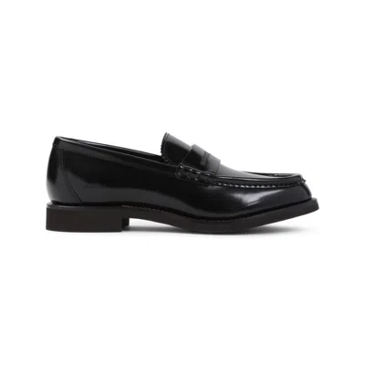 BRUNELLO CUCINELLI BRUNELLO CUCINELLI BLACK LEATHER LOAFERS