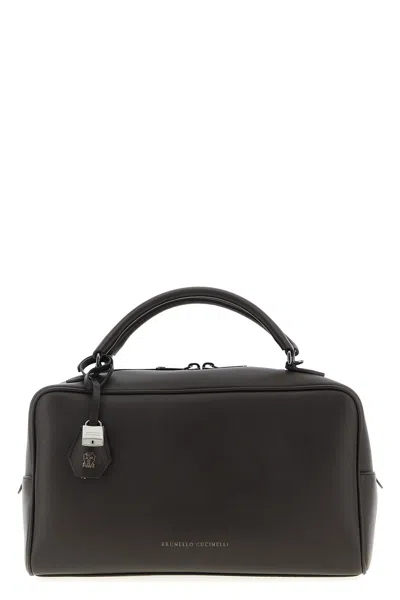 BRUNELLO CUCINELLI 'BOSTON EXPLORER' MEDIUM HANDBAG