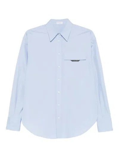 BRUNELLO CUCINELLI CHEST-POCKET SHIRT