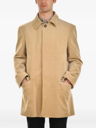 BRUNELLO CUCINELLI CORDUROY COTTON COAT