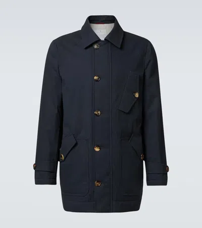 BRUNELLO CUCINELLI COTTON-BLEND JACKET