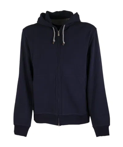BRUNELLO CUCINELLI BRUNELLO CUCINELLI ZIPPED HOODED JACKET
