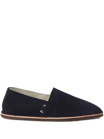BRUNELLO CUCINELLI FLAT SUEDE ESPADRILLES