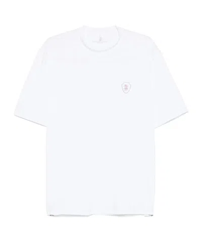 BRUNELLO CUCINELLI BRUNELLO CUCINELLI LAYERED-DETAILS CREWNECK T-SHIRT
