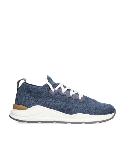 BRUNELLO CUCINELLI KNITTED SNEAKERS