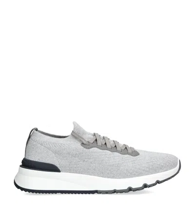 BRUNELLO CUCINELLI BRUNELLO CUCINELLI KNITTED SNEAKERS